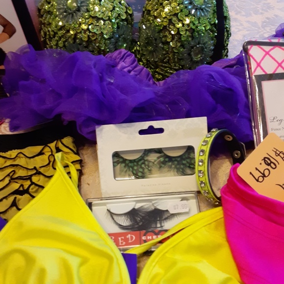 Vintage NWT LIME Micro/Mini DRESS Catherine Coatney SMALL - Picture 15 of 16